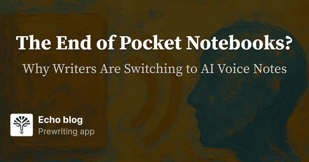 Cover image for The End of Pocket Notebooks? Why Writers Are Switching to AI Voice Notes
